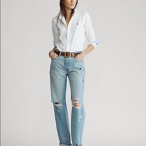 Ralph Lauren classic white oxford.